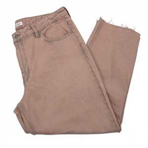 Mango Pink Blanca Straight Leg Jeans | Women’s Plus Size 14 Regular